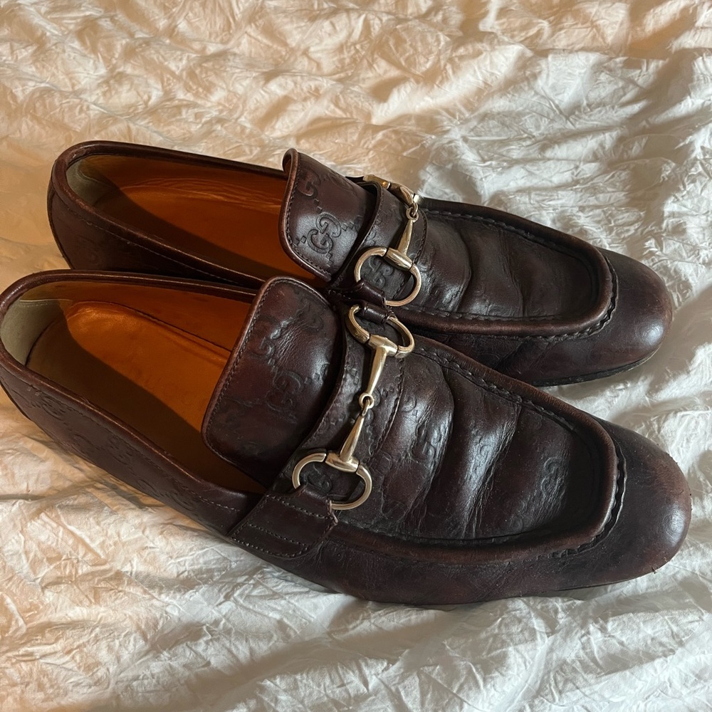 Men’s Vintage Gucci Leather Loafers